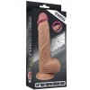 Фото товара: Телесный фаллоимитатор 8.5 Dual-Layered Silicone Nature Cock - 22 см., код товара: LV4003 / Арт.382893, номер 4