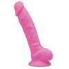 Купить Розовый, светящийся в темноте фаллоимитатор Model 1  - 17,6 см. код товара: 260211/Арт.384727. Секс-шоп в СПб - EROTICOASIS | Интим товары для взрослых 