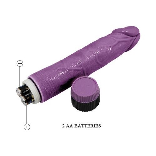 Фото товара: Фиолетовый вибратор-реалистик Adour Club - 22,5 см., код товара: BW-001080/Арт.386774, номер 3