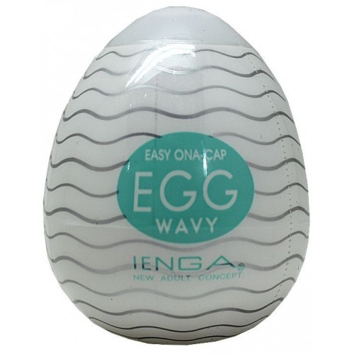 Купить Мастурбатор-яичко WAVY код товара: EGG-001-1 / Арт.387437. Секс-шоп в СПб - EROTICOASIS | Интим товары для взрослых 