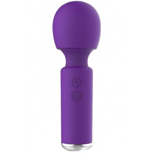 Купить Фиолетовый перезаряжаемый мини-wand Intimate Wand код товара: CNT-060035A / Арт.390162. Секс-шоп в СПб - EROTICOASIS | Интим товары для взрослых 