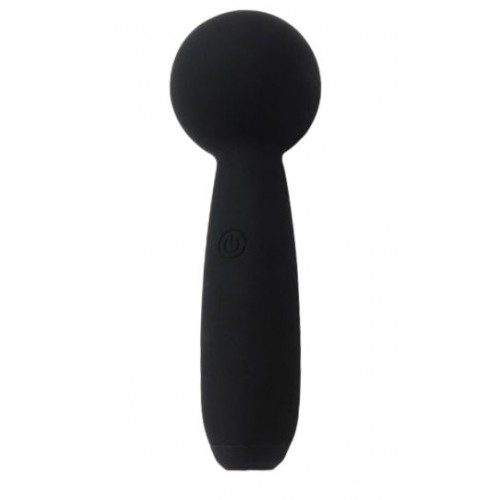 Купить Черный перезаряжаемый вибратор-wand Pleasure Wand код товара: CNT-060019B / Арт.390163. Секс-шоп в СПб - EROTICOASIS | Интим товары для взрослых 