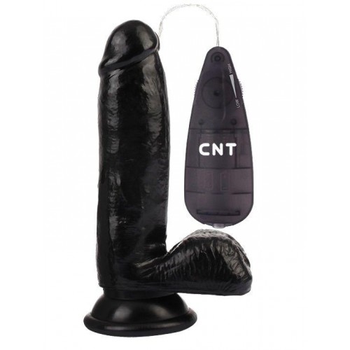 Купить Черный реалистичный вибратор 6.7 Stud Realistic Dildo - 17,5 см. код товара: CNT-180089B/Арт.390186. Секс-шоп в СПб - EROTICOASIS | Интим товары для взрослых 