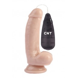 Телесный вибратор-реалистик 6.9 Stud Realistic Dildo - 17,5 см.