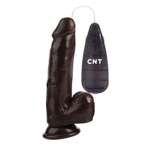 Купить Коричневый вибратор-реалистик 7.4 Stud Realistic Dildo - 19 см. код товара: CNT-180091D/Арт.390193. Секс-шоп в СПб - EROTICOASIS | Интим товары для взрослых 