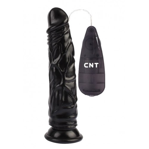 Купить Черный вибратор-реалистик 8.4 Stud Realistic Dildo - 21,4 см. код товара: CNT-180107B/Арт.390207. Секс-шоп в СПб - EROTICOASIS | Интим товары для взрослых 