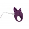 Фото товара: Фиолетовое перезаряжаемое эрекционное кольцо Kitten Kiki, код товара: 7200-03lola/Арт.390271, номер 3