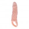 Купить Телесная насадка на пенис с подхватом Brayden - 17 см. код товара: BI-026210/Арт.390331. Секс-шоп в СПб - EROTICOASIS | Интим товары для взрослых 
