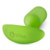 Фото товара: Лаймовая пробка для ношения B-vibe Snug Plug 3 - 12,7 см., код товара: BV-009-LME/Арт.392027, номер 4