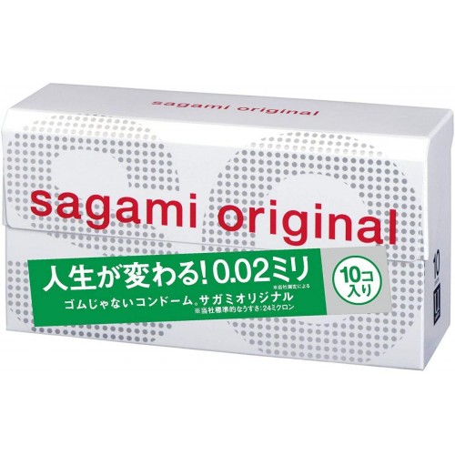 Купить Ультратонкие презервативы Sagami Original 0.02 - 10 шт. код товара: Sagami Original 0.02 №10/Арт.393500. Секс-шоп в СПб - EROTICOASIS | Интим товары для взрослых 