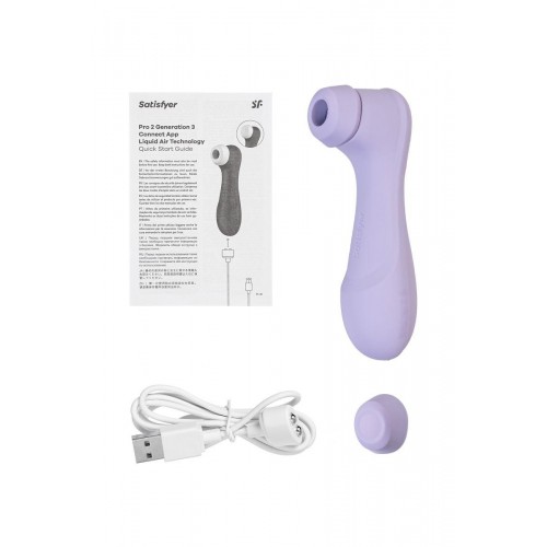 Фото товара: Сиреневый вакуумный стимулятор клитора Satisfyer Pro 2 Generation 3, код товара: 4051895/Арт.393527, номер 5