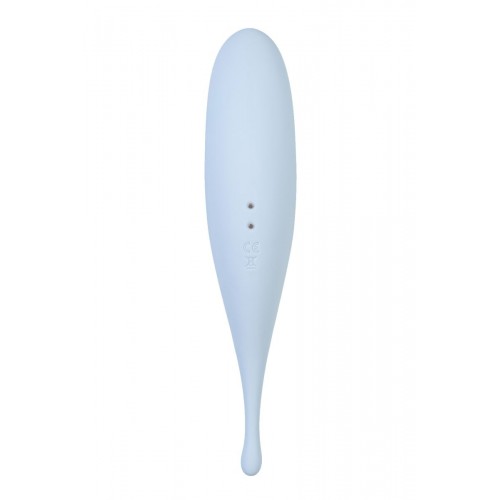 Фото товара: Голубой вакуум-волновой стимулятор клитора Satisfyer Twirling Pro, код товара: 4043920/Арт.393530, номер 2