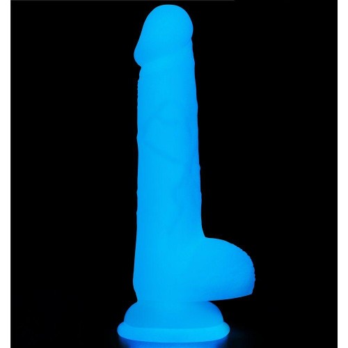 Фото товара: Светящийся в темноте фаллоимитатор 7 Inch Lumino Play Silicone Dildo - 18 см., код товара: LV418001/Арт.397205, номер 2