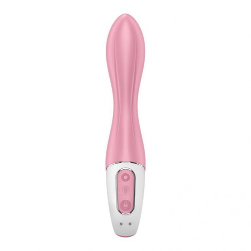 Фото товара: Розовый вибромассажер с функцией расширения Air Pump Vibrator 2 - 20,9 см., код товара: 4038605/Арт.399020, номер 5