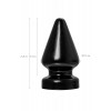 Фото товара: Черная анальная втулка Draco β - 21 см., код товара: 731455/Арт.399493, номер 2