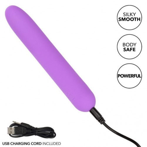 Фото товара: Фиолетовый мини-вибратор Bliss Liquid Silicone Mini Vibe - 10,75 см., код товара: SE-0569-05-3/Арт.399721, номер 2