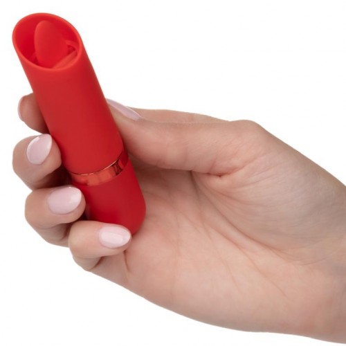 Фото товара: Красный клиторальный стимулятор с подвижным язычком Flicker, код товара: SE-3300-90-2/Арт.399745, номер 3
