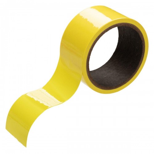 Купить Желтый скотч для связывания Bondage Tape - 18 м. код товара: SE-2702-97-3/Арт.399749. Секс-шоп в СПб - EROTICOASIS | Интим товары для взрослых 