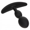 Фото товара: Черная анальная пробка для ношения 2X Teardrop Plug, код товара: SE-2700-42-2 / Арт.399602, номер 3