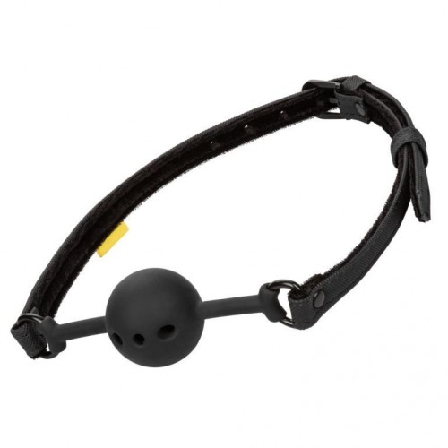 Купить Черный силиконовый кляп-шар Breathable Ball Gag код товара: SE-2702-18-3/Арт.399617. Секс-шоп в СПб - EROTICOASIS | Интим товары для взрослых 