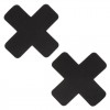 Купить Черные пэстисы-кресты 2 Nipple Pasties код товара: SE-2702-90-2/Арт.399620. Секс-шоп в СПб - EROTICOASIS | Интим товары для взрослых 