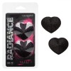 Фото товара: Черные пэстисы в форме сердечек Heart Pasties, код товара: SE-3000-05-2/Арт.399621, номер 1