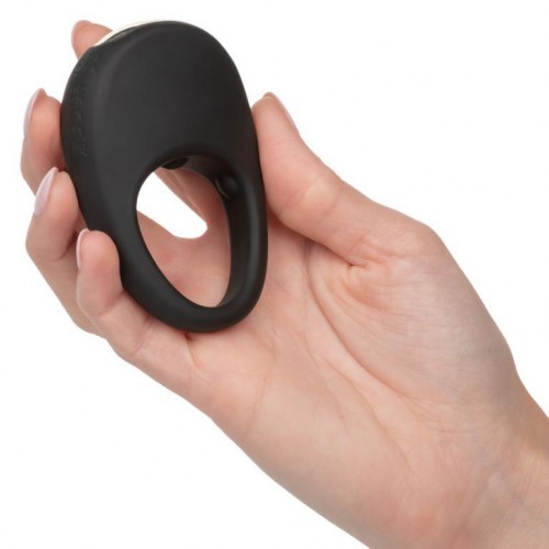 Фото товара: Черное эрекционное виброкольцо Silicone Rechargeable Pleasure Ring, код товара: SE-1841-07-3/Арт.399595, номер 2