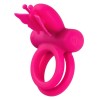 Купить Розовое эрекционное виброкольцо Silicone Rechargeable Dual Butterfly Ring код товара: SE-1843-35-3/Арт.399597. Секс-шоп в СПб - EROTICOASIS | Интим товары для взрослых 