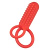Купить Красное эрекционное кольцо Silicone Rechargeable Vertical Dual Enhancer код товара: SE-1843-40-3/Арт.399598. Секс-шоп в СПб - EROTICOASIS | Интим товары для взрослых 