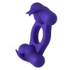 Купить Фиолетовое эрекционное виброкольцо с двумя моторами Silicone Rechargeable Triple Orgasm Enhancer код товара: SE-1843-50-3/Арт.399599. Секс-шоп в СПб - EROTICOASIS | Интим товары для взрослых 
