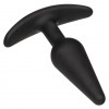 Купить Черная конусовидная анальная пробка для ношения Boundless Slim Plug - 7,5 см. код товара: SE-2700-41-2/Арт.406029. Секс-шоп в СПб - EROTICOASIS | Интим товары для взрослых 