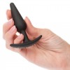 Фото товара: Черная конусовидная анальная пробка для ношения Boundless Slim Plug - 7,5 см., код товара: SE-2700-41-2/Арт.406029, номер 2
