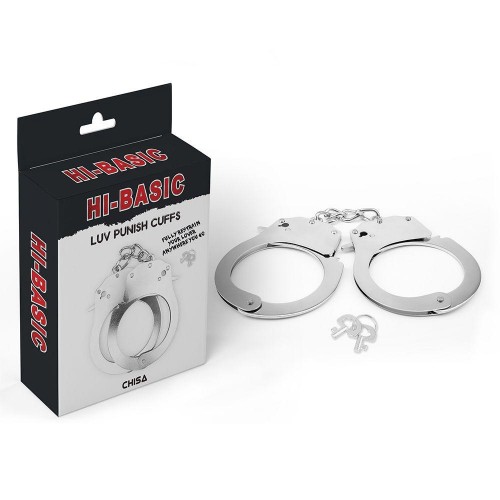 Фото товара: Металлические наручники Luv Punish Cuffs, код товара: CN-632143542/Арт.409197, номер 1