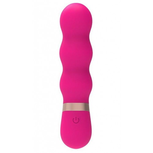 Купить Розовый фигурный мини-вибратор Ripple Vibe - 11,9 см. код товара: CN-840917906/Арт.409236. Секс-шоп в СПб - EROTICOASIS | Интим товары для взрослых 