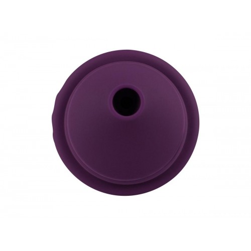 Фото товара: Фиолетовый вакуум-волновой вибратор в форме капкейка, код товара: 9210-03lola/Арт.410485, номер 1