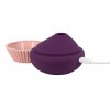 Фото товара: Фиолетовый вакуум-волновой вибратор в форме капкейка, код товара: 9210-03lola/Арт.410485, номер 4