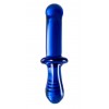 Купить Синий двусторонний стеклянный фаллоимитатор Double Crystal - 19,5 см. код товара: 4045931/Арт.412257. Секс-шоп в СПб - EROTICOASIS | Интим товары для взрослых 