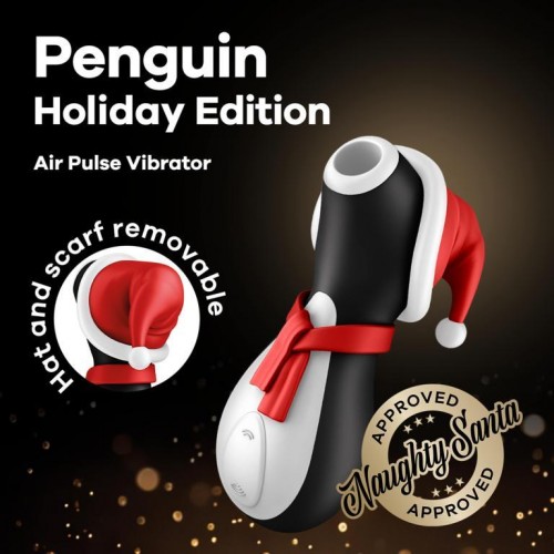 Фото товара: Вакуум-волновой стимулятор клитора Penguin Holiday Edition, код товара: 4059945/Арт.412258, номер 6