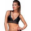 Купить Бюстгальтер на эластичной ленте Powerwetlook bralette with elastic tape код товара: F157/Арт.413406. Секс-шоп в СПб - EROTICOASIS | Интим товары для взрослых 