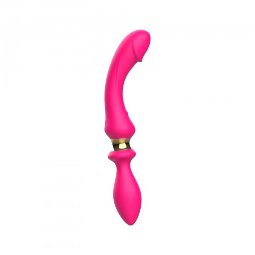 Купить Розовый двусторонний вибромассажёр - 26,8 см. код товара: MY-209/Арт.414456. Онлайн секс-шоп в СПб - EroticOasis 