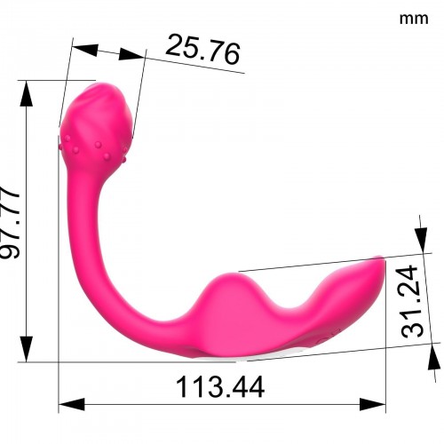 Фото товара: Розовый многофункциональный стимулятор для женщин, код товара: MY-1307/Арт.414457, номер 6