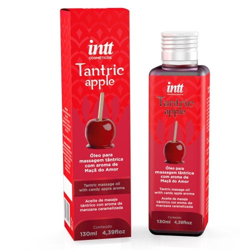 Купить Массажное масло Tantric Apple с ароматом яблока - 130 мл. код товара: IN0477/Арт.414553. Секс-шоп в СПб - EROTICOASIS | Интим товары для взрослых 