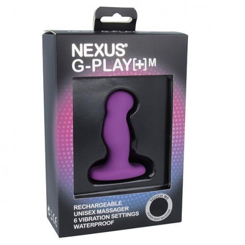 Фото товара: Фиолетовая вибровтулка Nexus G-Play+ M, код товара: PGPM002/Арт.414842, номер 1