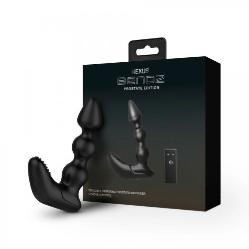 Фото товара: Черный вибростимулятор Nexus Bendz Prostate Edition - 14,1 см., код товара: BEN002/Арт.415078, номер 2