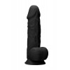 Купить Черный фаллоимитатор Realistic Cock With Scrotum - 21,5 см. код товара: REA076BLK/Арт.416536. Секс-шоп в СПб - EROTICOASIS | Интим товары для взрослых 