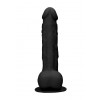 Фото товара: Черный фаллоимитатор Realistic Cock With Scrotum - 24 см., код товара: REA078BLK/Арт.416540, номер 4