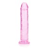 Купить Розовый фаллоимитатор Crystal Clear на присоске - 22 см. код товара: REA153PNK1/Арт.416556. Секс-шоп в СПб - EROTICOASIS | Интим товары для взрослых 