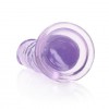 Фото товара: Фиолетовый фаллоимитатор Crystal Clear на присоске - 22 см., код товара: REA153PUR1/Арт.416558, номер 2