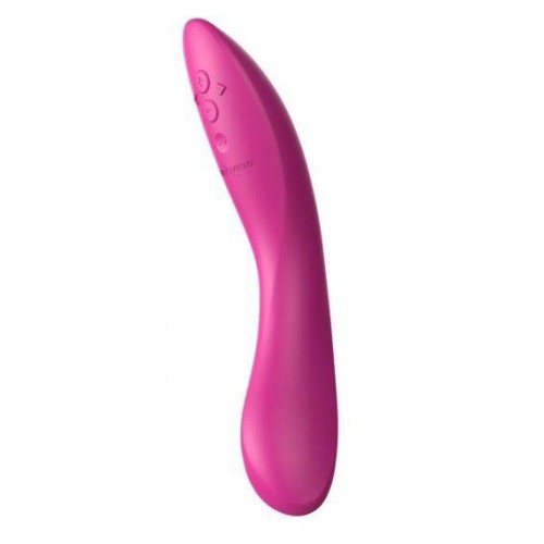 Купить Розовый изогнутый вибромассажер We-Vibe Rave 2 - 21,7 см. код товара: SNRA2SG3/Арт.416584. Секс-шоп в СПб - EROTICOASIS | Интим товары для взрослых 
