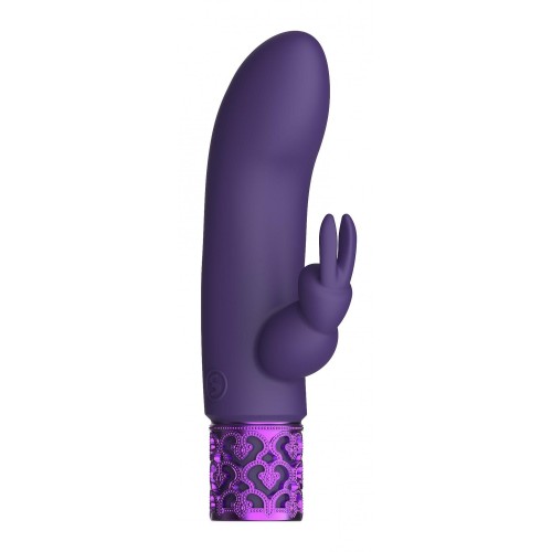 Купить Фиолетовый мини-вибратор Dazzling - 11,8 см. код товара: ROY012PUR/Арт.416601. Секс-шоп в СПб - EROTICOASIS | Интим товары для взрослых 